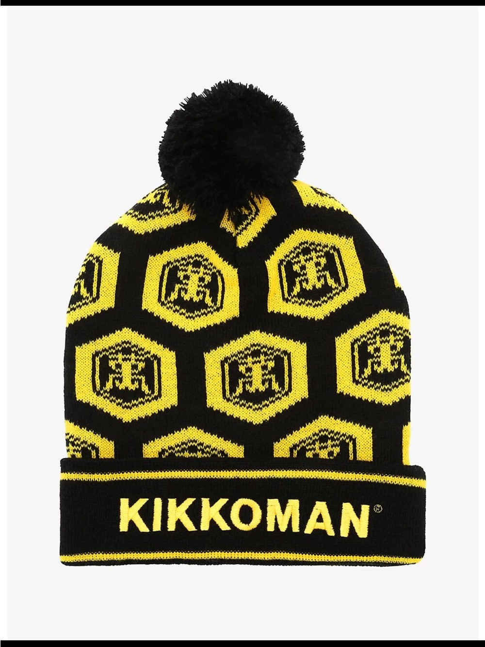 Kikkoman Soy Sauce Pom Beanie